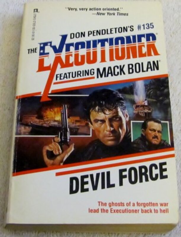 Book cover for "Devil Force" by Don Pendleton