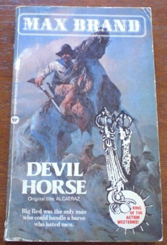 Book cover for "Devil Horse" by Max Brand