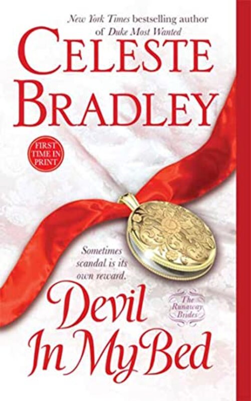 Book cover for "Devil In My Bed" by Celeste Bradley