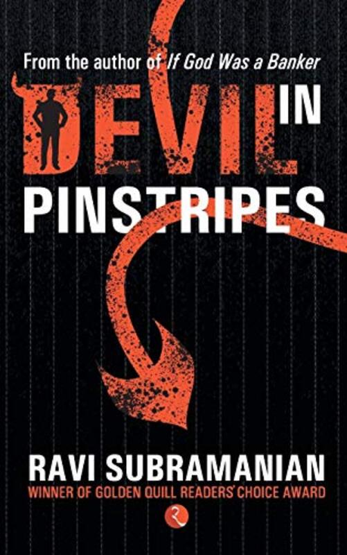 Book cover for "Devil In Pinstripes" by Ravi Subramanian