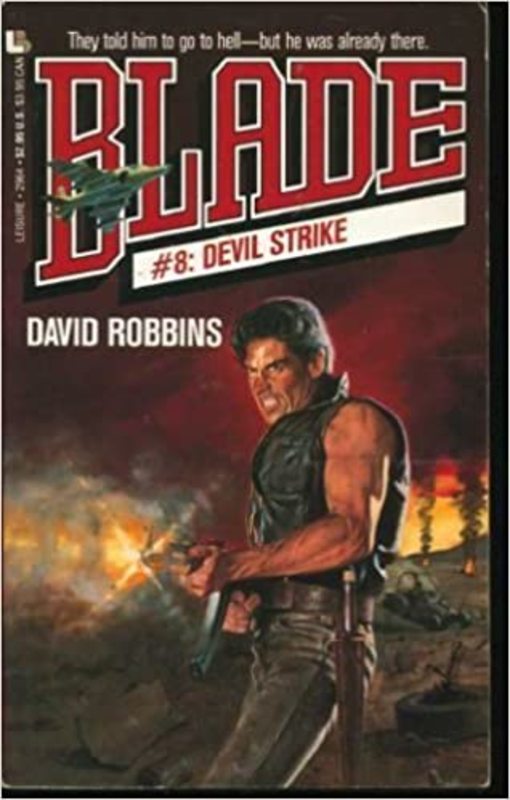 Book cover for "Devil Strike" by David Robbins