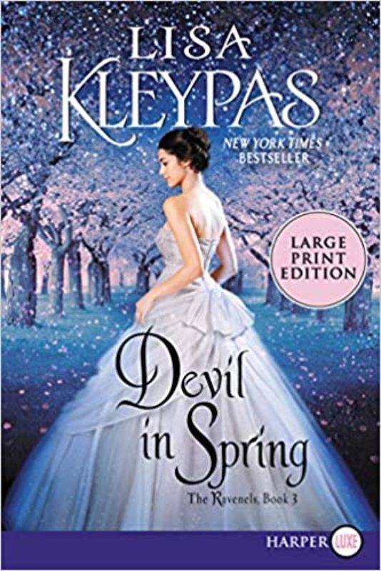 Book cover for "Devil in Spring" by Lisa Kleypas