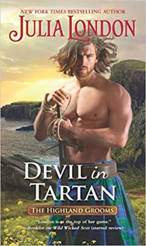 Book cover for "Devil in Tartan" by Julia London