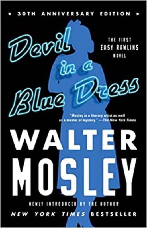 Book cover for "Devil in a Blue Dress" by Walter Mosley