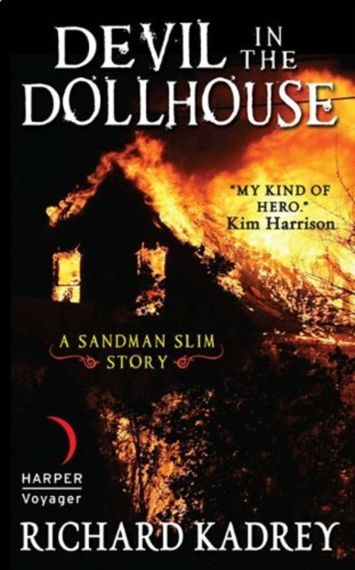 Book cover for "Devil in the Dollhouse" by Richard Kadrey