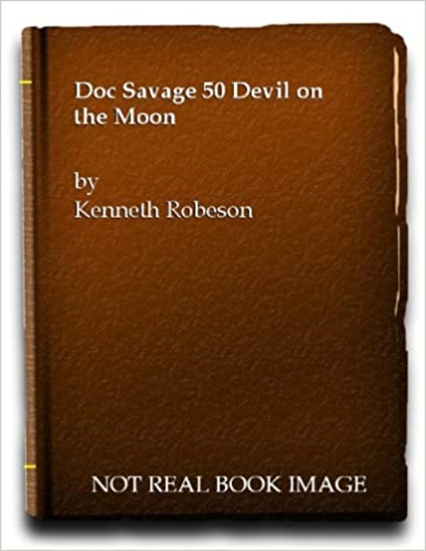 Book cover for "Devil on the Moon" by Lester Dent