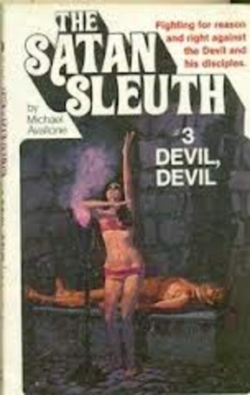Book cover for "Devil, Devil" by Michael Avallone