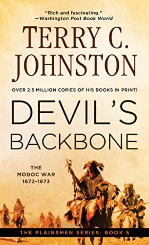 Book cover for "Devil's Backbone" by Terry C Johnston