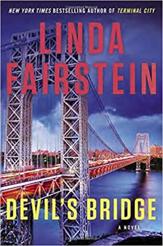 Book cover for "Devil's Bridge" by Linda Fairstein