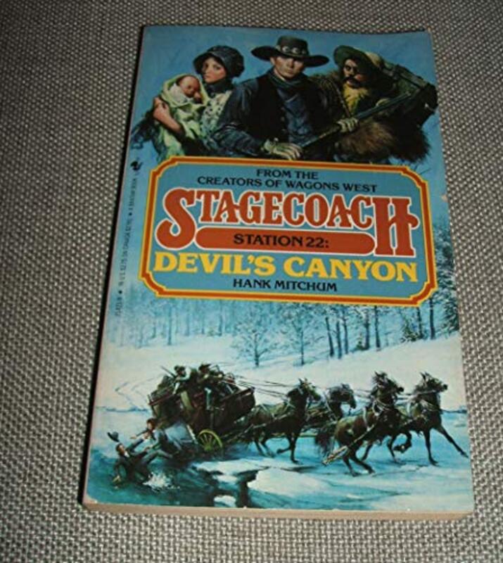 Book cover for "Devil's Canyon" by Hank Mitchum