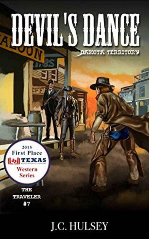 Book cover for "Devil's Dance, Dakota Territory" by JC Hulsey