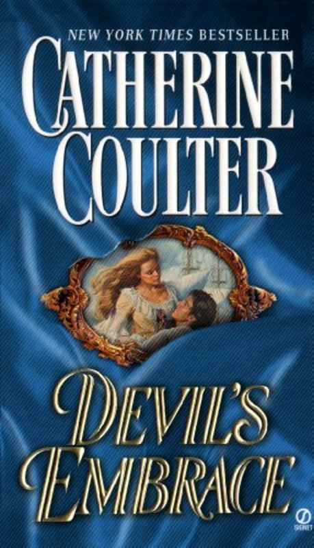 Book cover for "Devil's Embrace" by Catherine Coulter