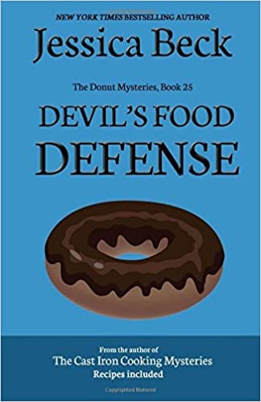 Book cover for "Devil's Food Defense" by Jessica Beck