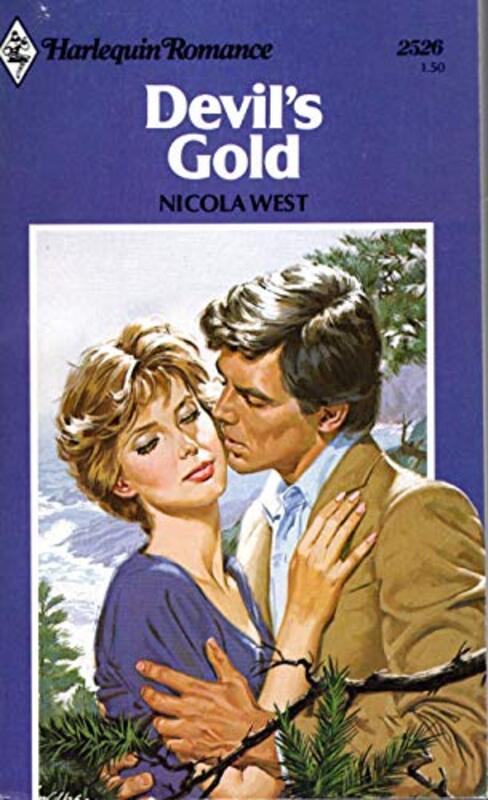 Book cover for "Devil's Gold" by Lilian Harry
