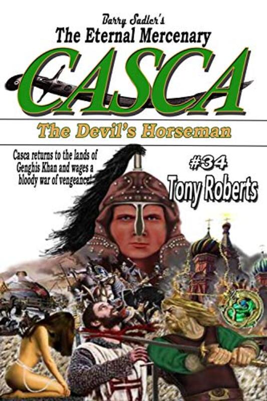 Book cover for "Devil's Horseman" by Tony Roberts
