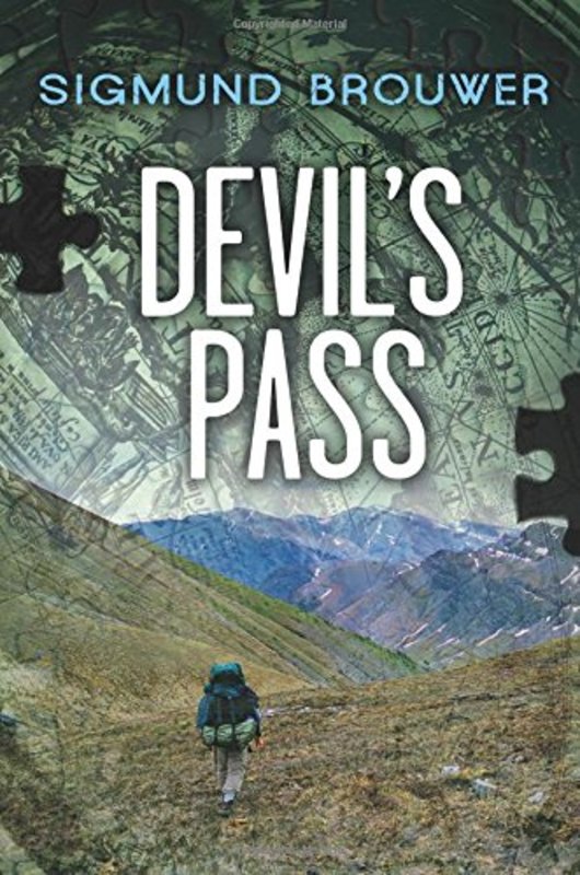 Book cover for "Devil's Pass" by Sigmund Brouwer