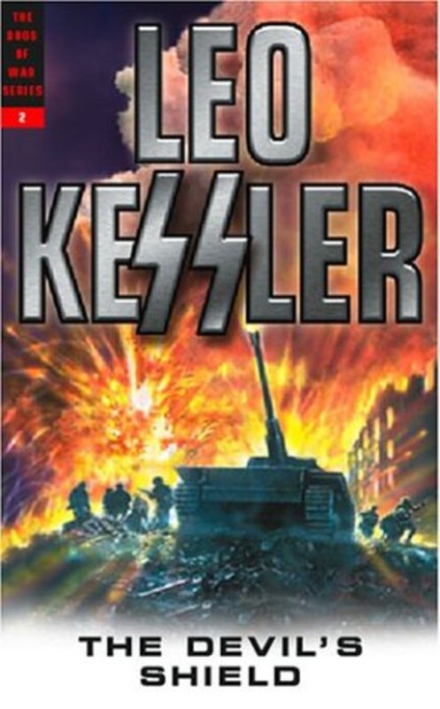 Book cover for "Devil's Shield" by Leo Kessler