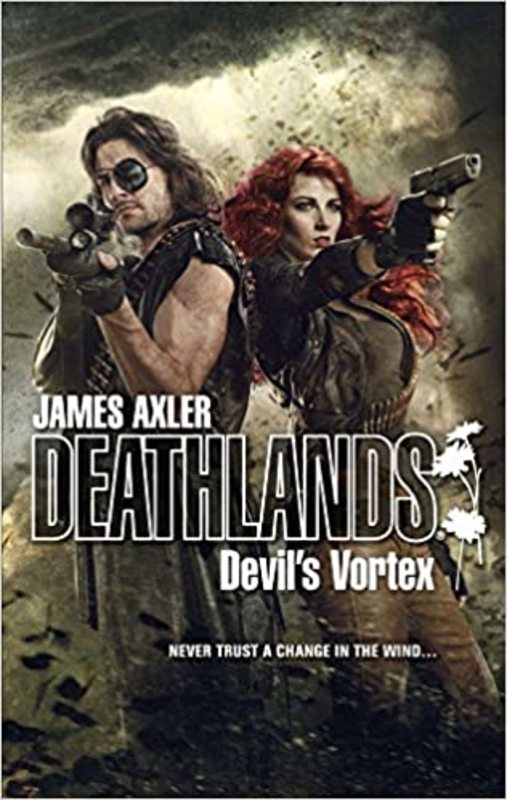 Book cover for "Devil's Vortex" by James Axler