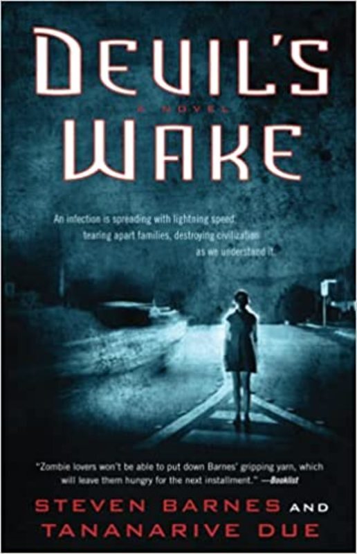 Book cover for "Devil's Wake" by Steven Barnes