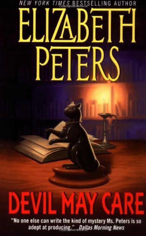 Book cover for "Devil May Care" by Elizabeth Peters