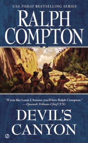 Book cover for "Devil's Canyon" by Ralph Compton