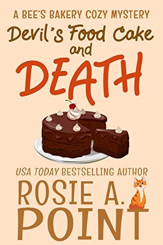 Book cover for "Devil's Food Cake and Death" by Rosie A Point