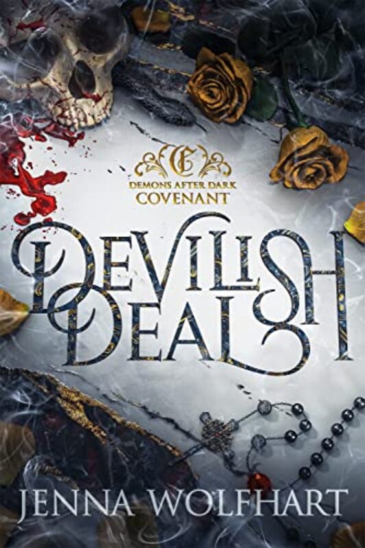 Book cover for "Devilish Deal" by Jenna Wolfhart