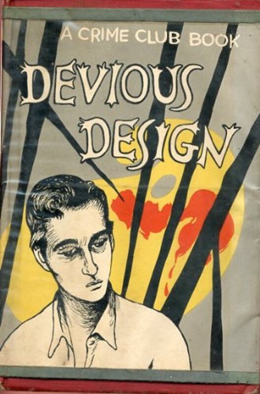 Book cover for "Devious Design" by Dolores Hitchens