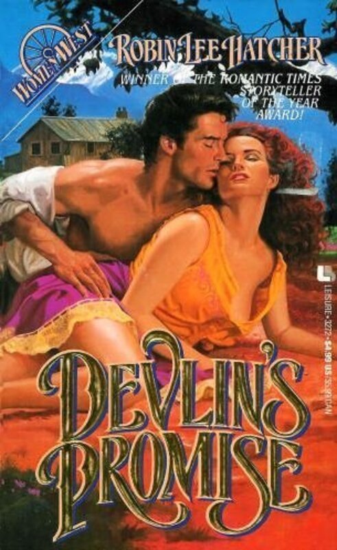 Book cover for "Devlin's Promise" by Robin Lee Hatcher