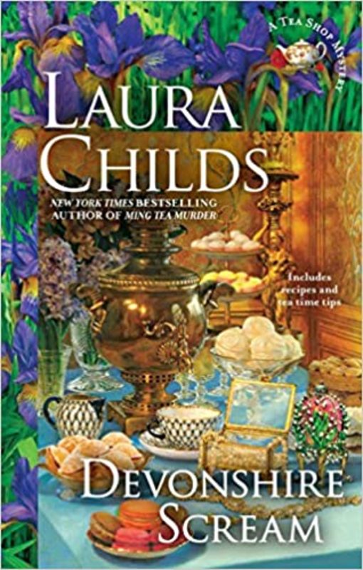 Book cover for "Devonshire Scream" by Laura Childs