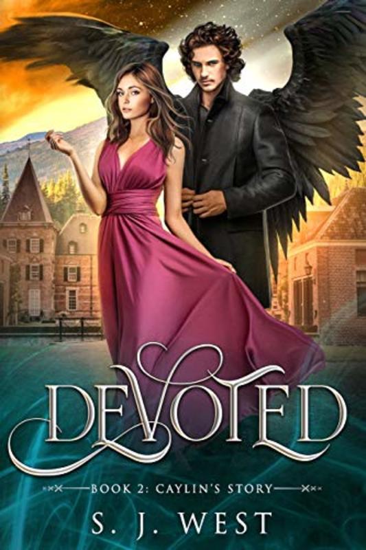 Book cover for "Devoted" by SJ West