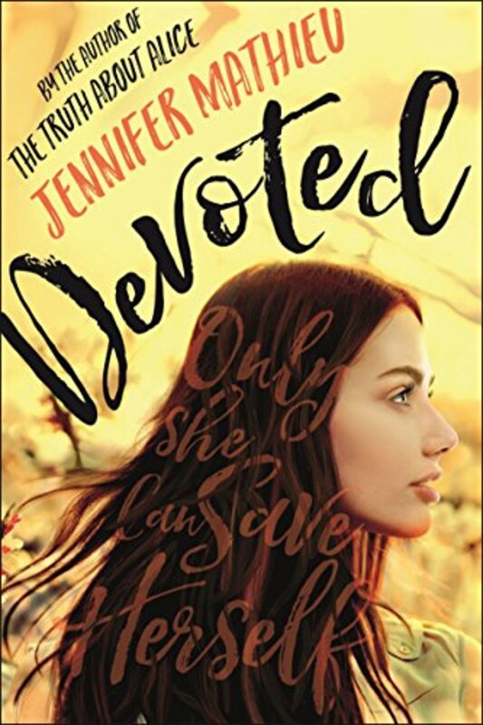 Book cover for "Devoted" by Jennifer Mathieu