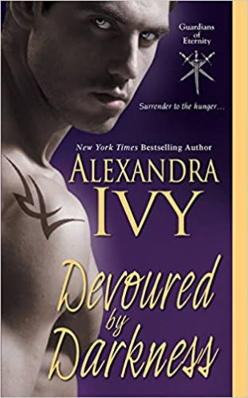 Book cover for "Devoured by Darkness" by Alexandra Ivy