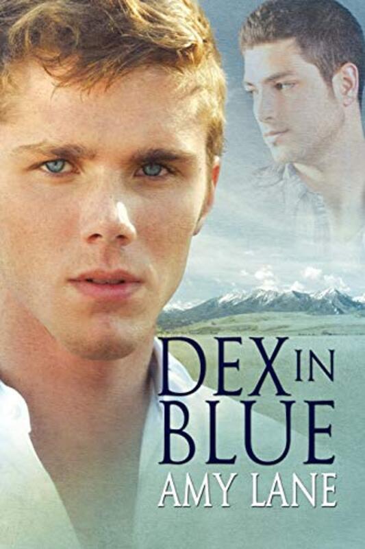 Book cover for "Dex in Blue" by Amy Lane