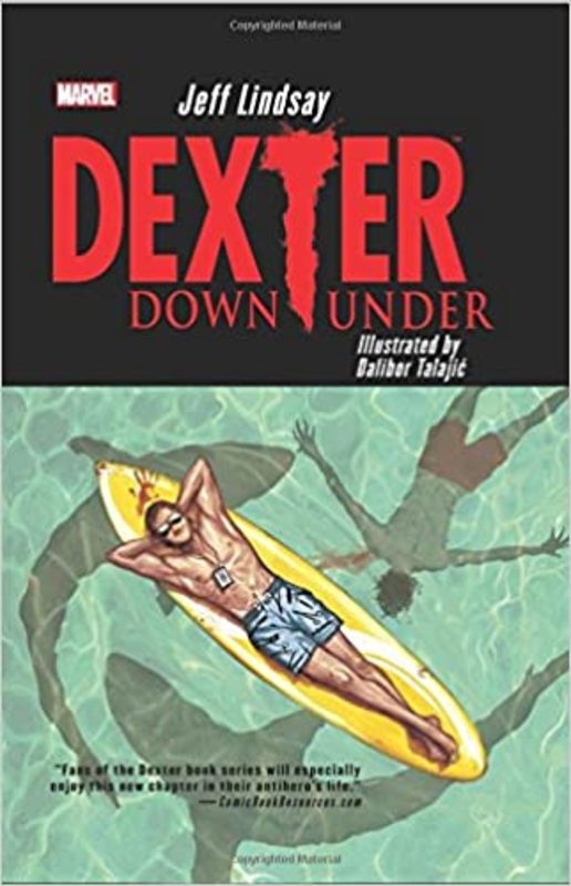 Book cover for "Dexter Down Under" by Jeff Lindsay