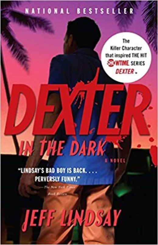 Book cover for "Dexter in the Dark" by Jeff Lindsay