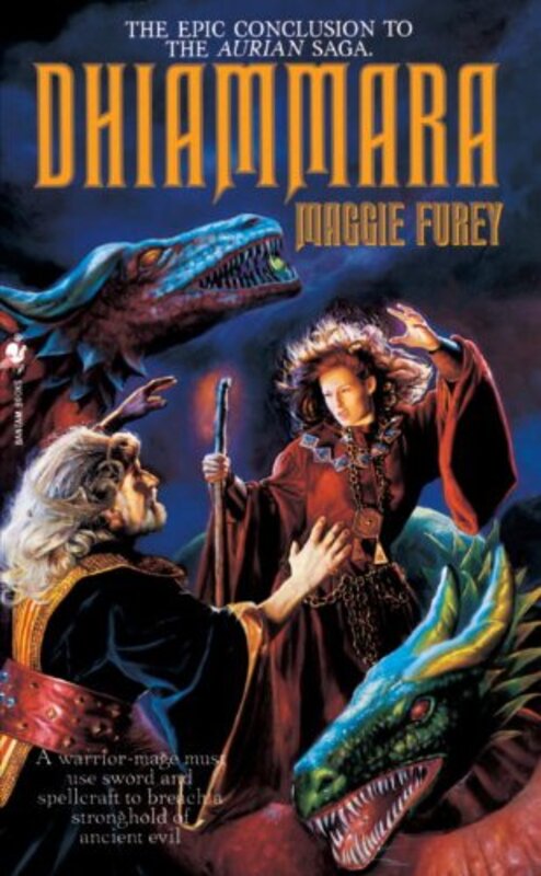 Book cover for "Dhiammara" by Maggie Furey