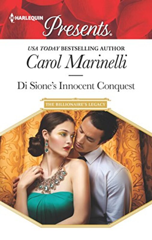 Book cover for "Di Sione's Innocent Conquest" by Carol Marinelli