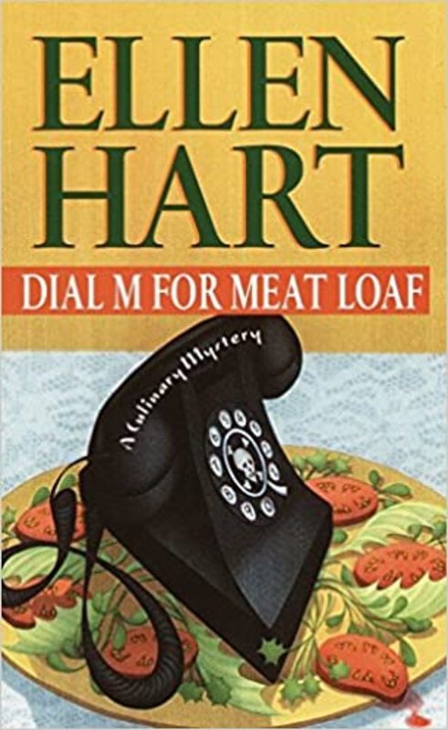 Book cover for "Dial M for Meat Loaf" by Ellen Hart
