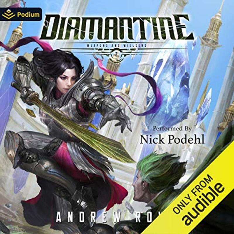 Book cover for "Diamantine" by Andrew Rowe