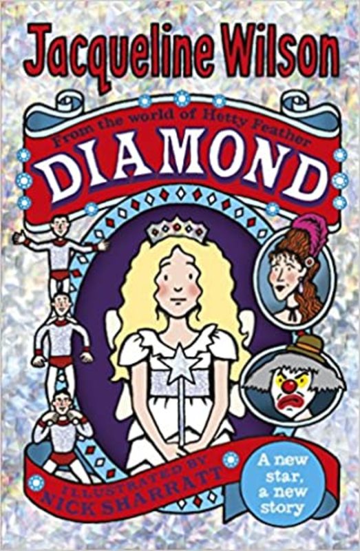 Book cover for "Diamond" by Jacqueline Wilson
