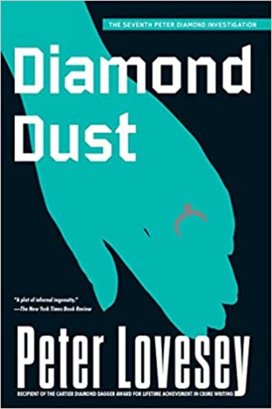 Book cover for "Diamond Dust" by Peter Lovesey