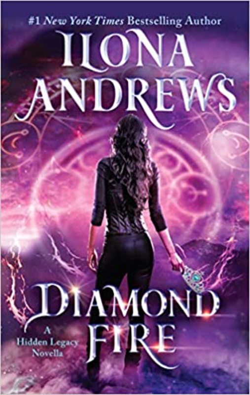 Book cover for "Diamond Fire" by Ilona Andrews