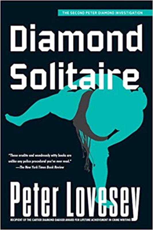 Book cover for "Diamond Solitaire" by Peter Lovesey