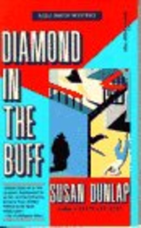Book cover for "Diamond in the Buff" by Susan Dunlap