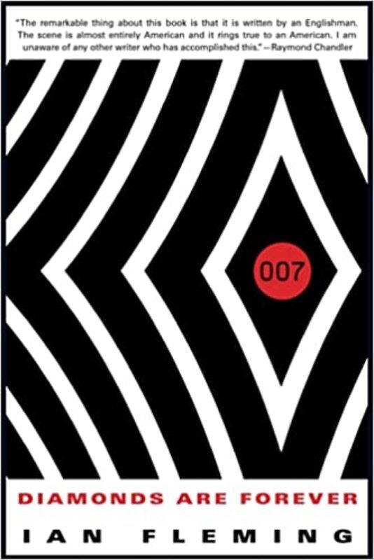 Book cover for "Diamonds Are Forever" by Ian Fleming