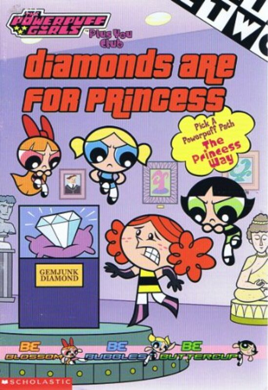 Book cover for "Diamonds Are for Princess" by Scott Westerfeld