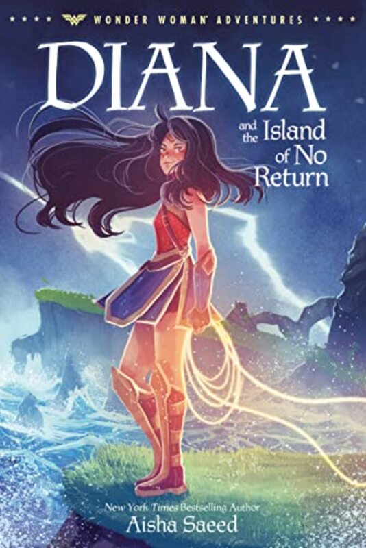 Book cover for "Diana and the Island of No Return" by Aisha Saeed
