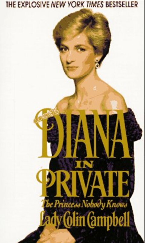 Book cover for "Diana in Private" by Lady Colin Campbell
