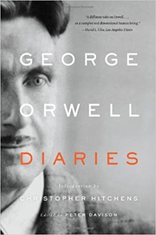 Book cover for "Diaries" by George Orwell